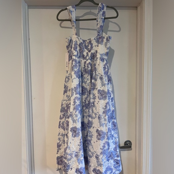 AQUA Eyelet Bustier Midi Dress, Size Medium, Brand new & never worn! - Picture 3 of 6